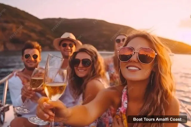 Amalfi Coast Boat Cruises – Shared Amalfi Coast Sunset Boat Tour