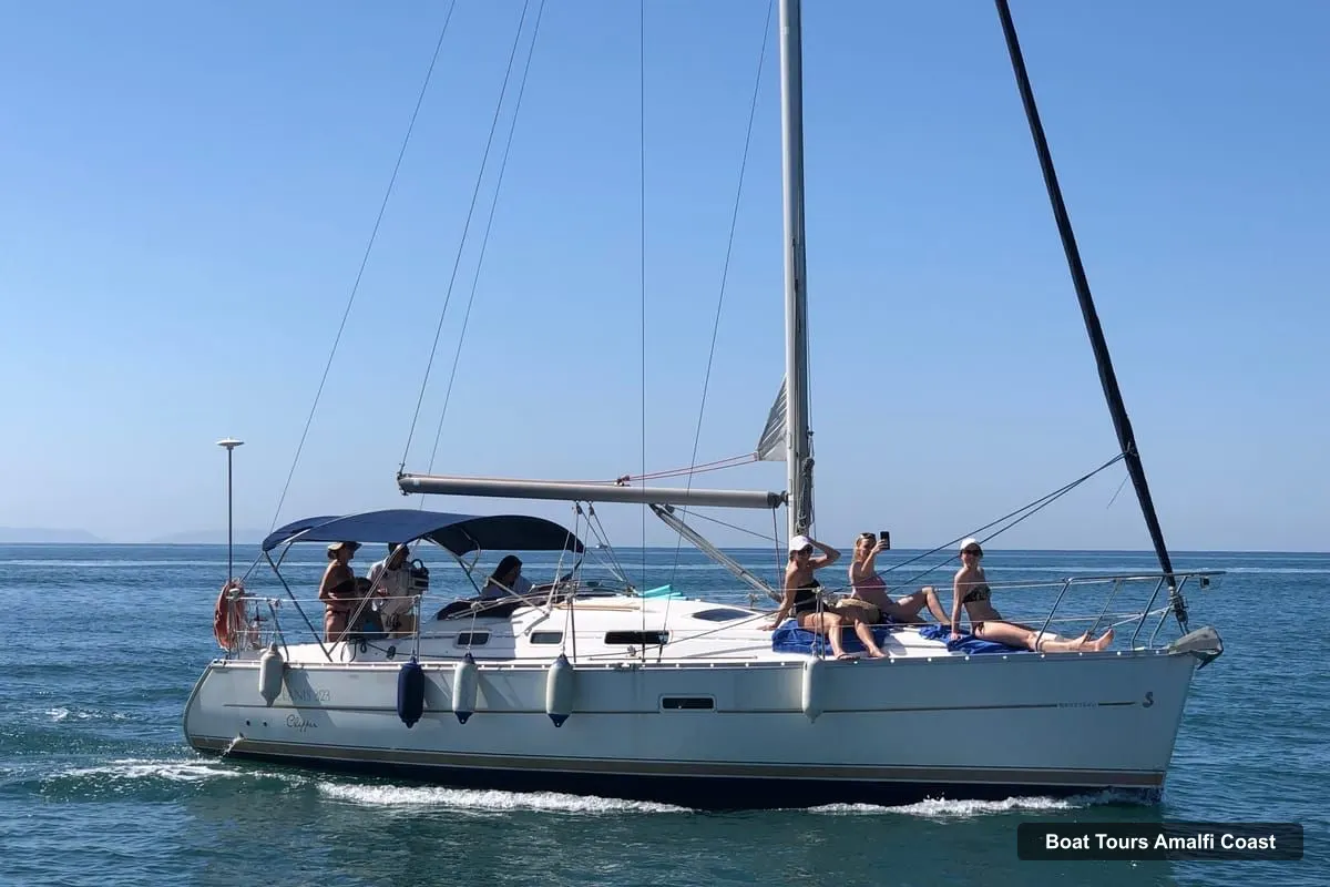 Amalfi Coast Boat Trips – Amalfi Coast Full-Day Sailboat Trip with Lunch (photo 5)