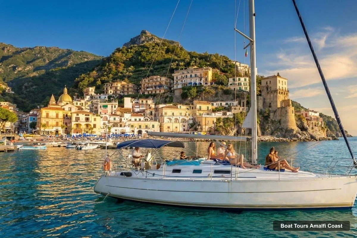 Amalfi Coast Boat Trips – Amalfi Coast Full-Day Sailboat Trip with Lunch
