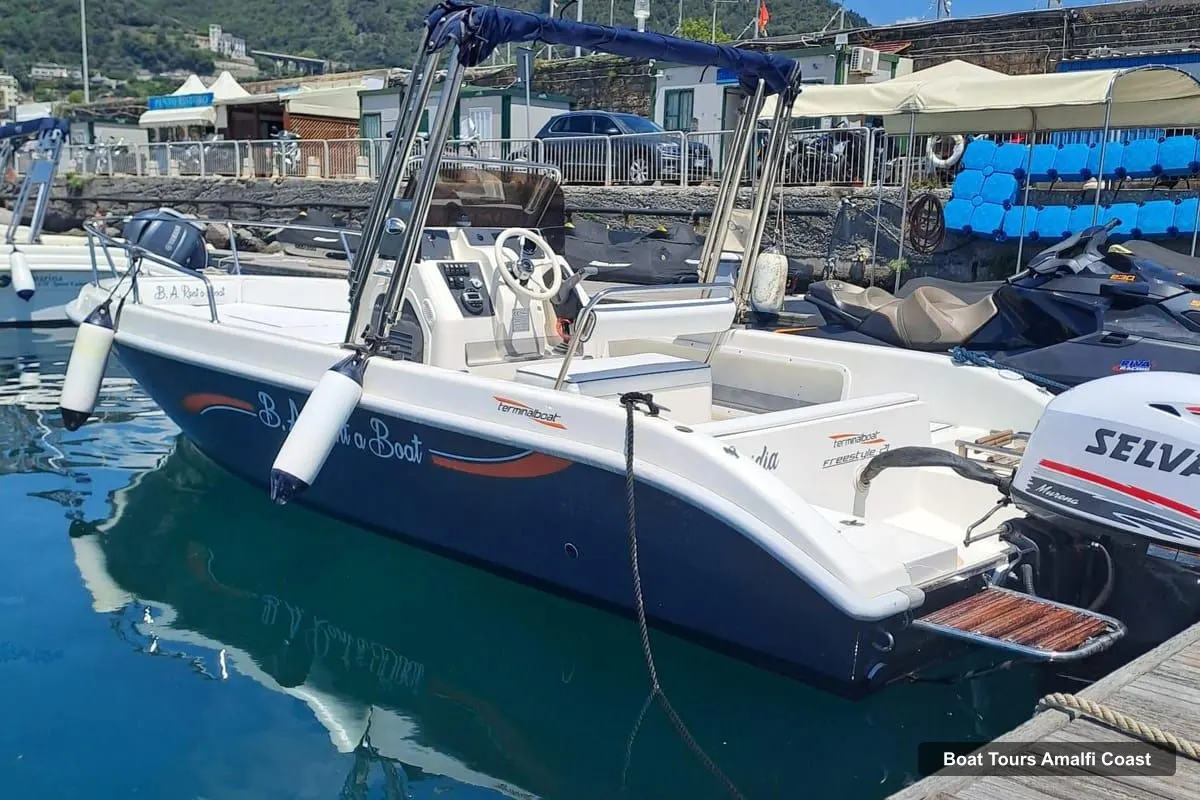 Amalfi Coast Boat Trips – Boat Rental for Amalfi Coast (License-Free). (photo 3)