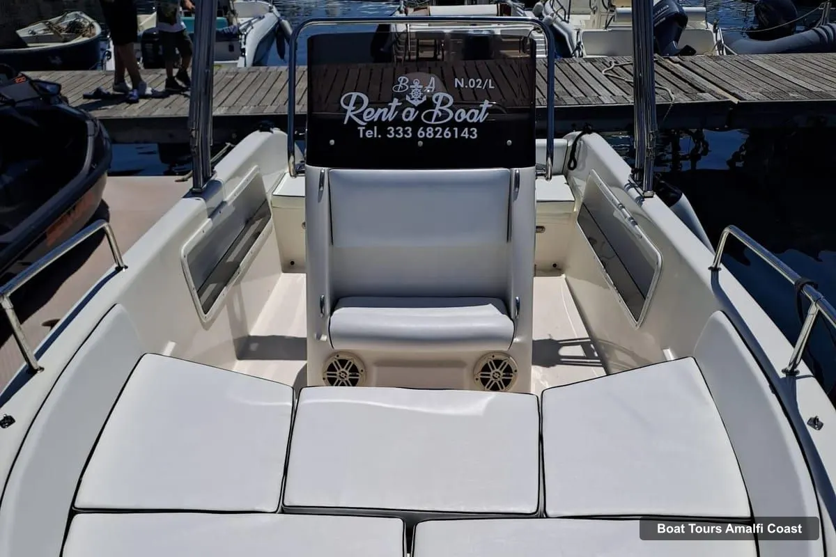 Amalfi Coast Boat Trips – Boat Rental for Amalfi Coast (License-Free). (photo 5)
