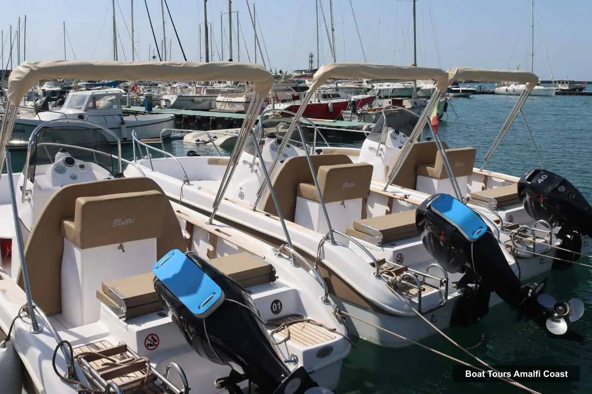 Amalfi Coast Boat Trips – Amalfi Coast Boat Rental (License not Required)