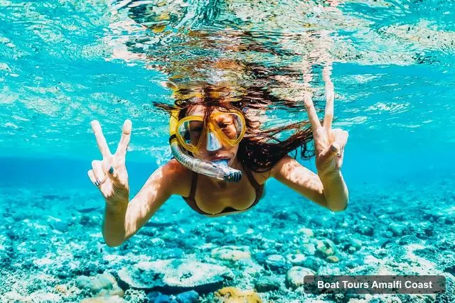 Boat Tours Amalfi Coast – Amalfi Coast & Positano: Boat Tour with Snorkeling & Drinks