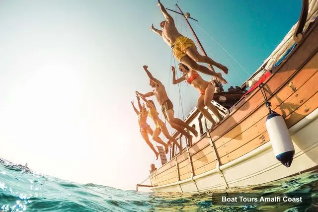 Boat Tours in Amalfi Coast – Capri Island Boat Tour with Snorkeling, Drinks & Free Time