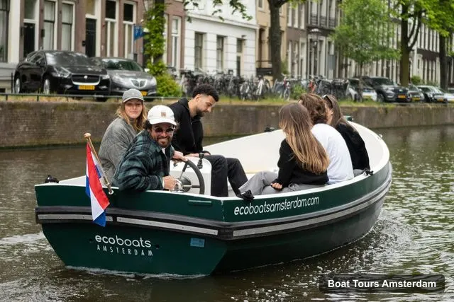 Amsterdam Boat Trips – Captain For a Day 2-Hour Boat Rental