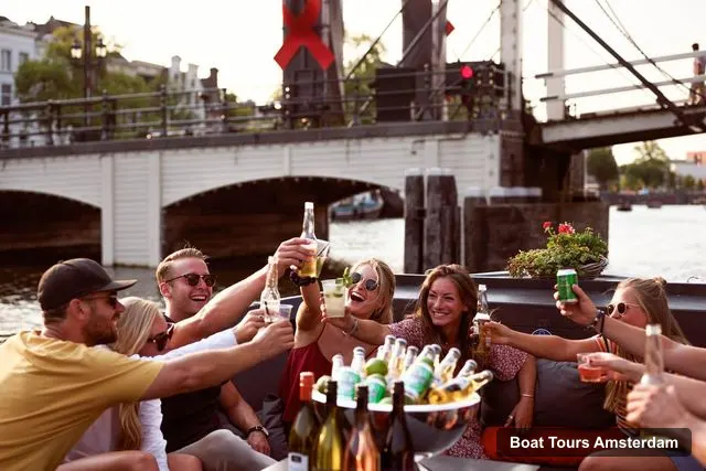 Boat Tours in Amsterdam – Private Cruise with Drinks & Optional Snacks