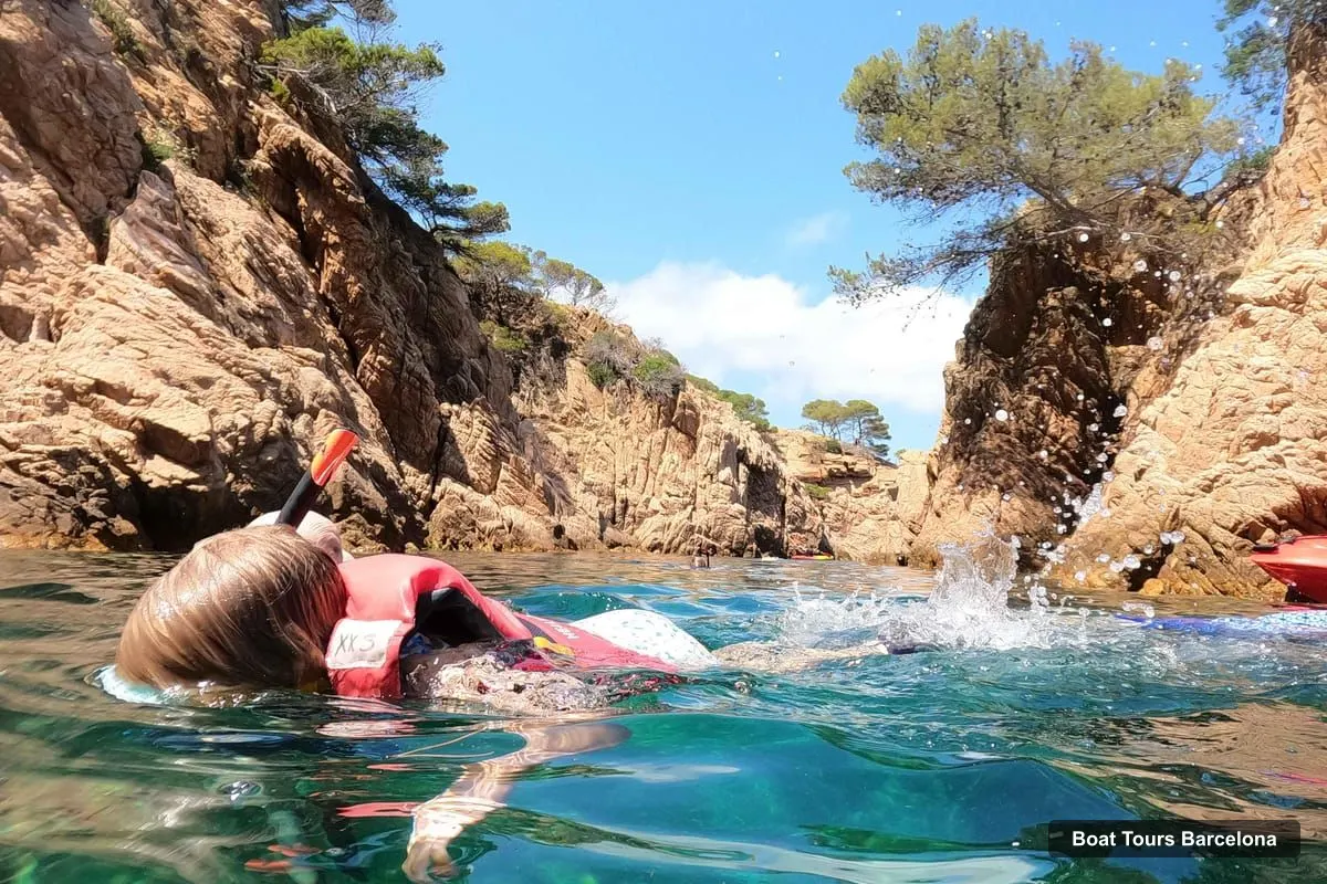 Barcelona Boat Trips – Costa Brava Kayak & Snorkel with Tim — Max 8 (photo 5)