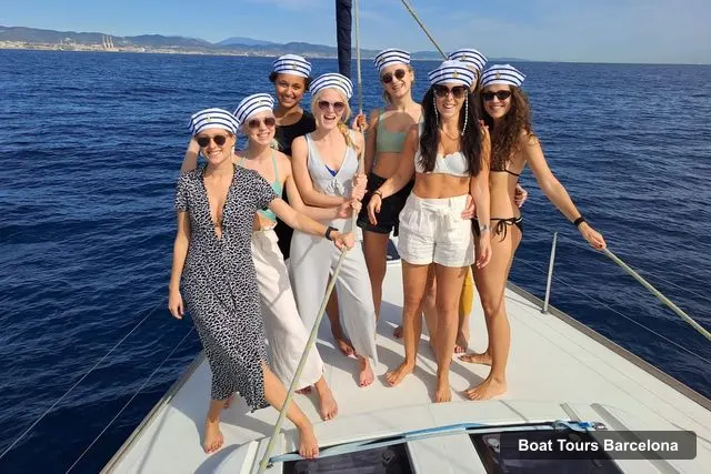 Boat Tours in Barcelona – Private Daytime Cruise on a 15-Meter Luxury Yacht