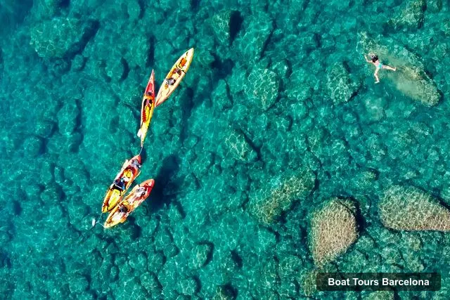 Boat Tours Barcelona – Costa Brava Tour: Kayak, Snorkel & Cliff Jump from Barcelona