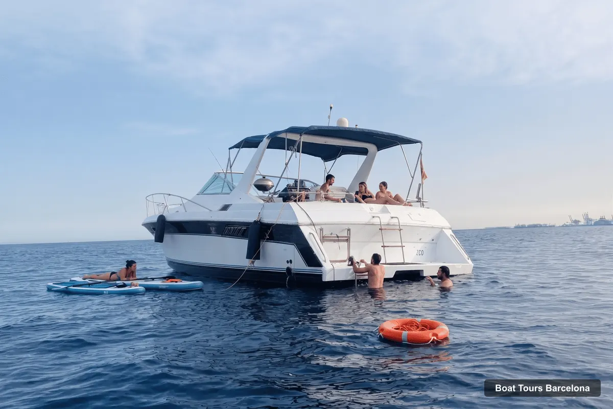 Boat Tours Barcelona – Private Yacht Rental with Captain (photo 3)
