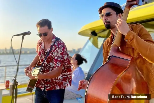 Boat Tours in Barcelona – Daytime or Sunset Catamaran Cruise with Music