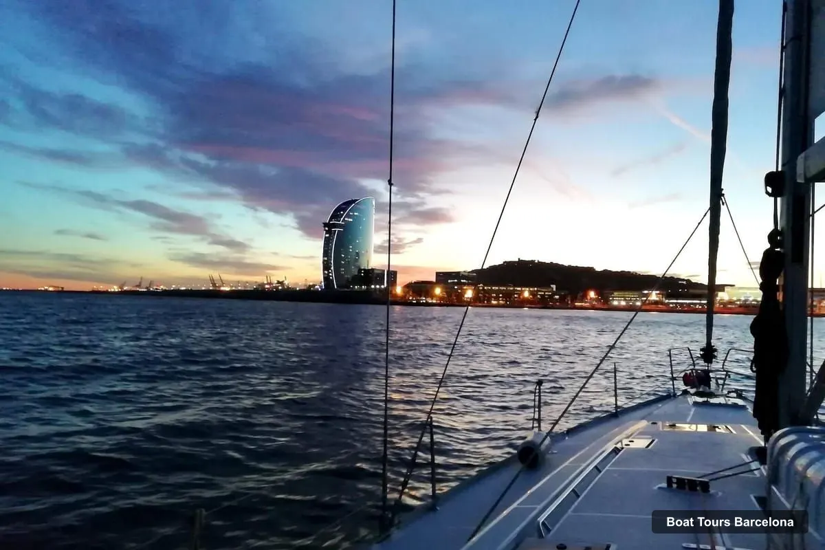 Boat Tours in Barcelona – Luxury Private Sunset Yacht Cruise for Up to 11 (photo 4)