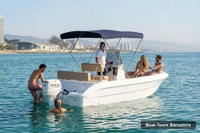 Barcelona Boat Cruises – Private Boat Rental Trip with Skipper included