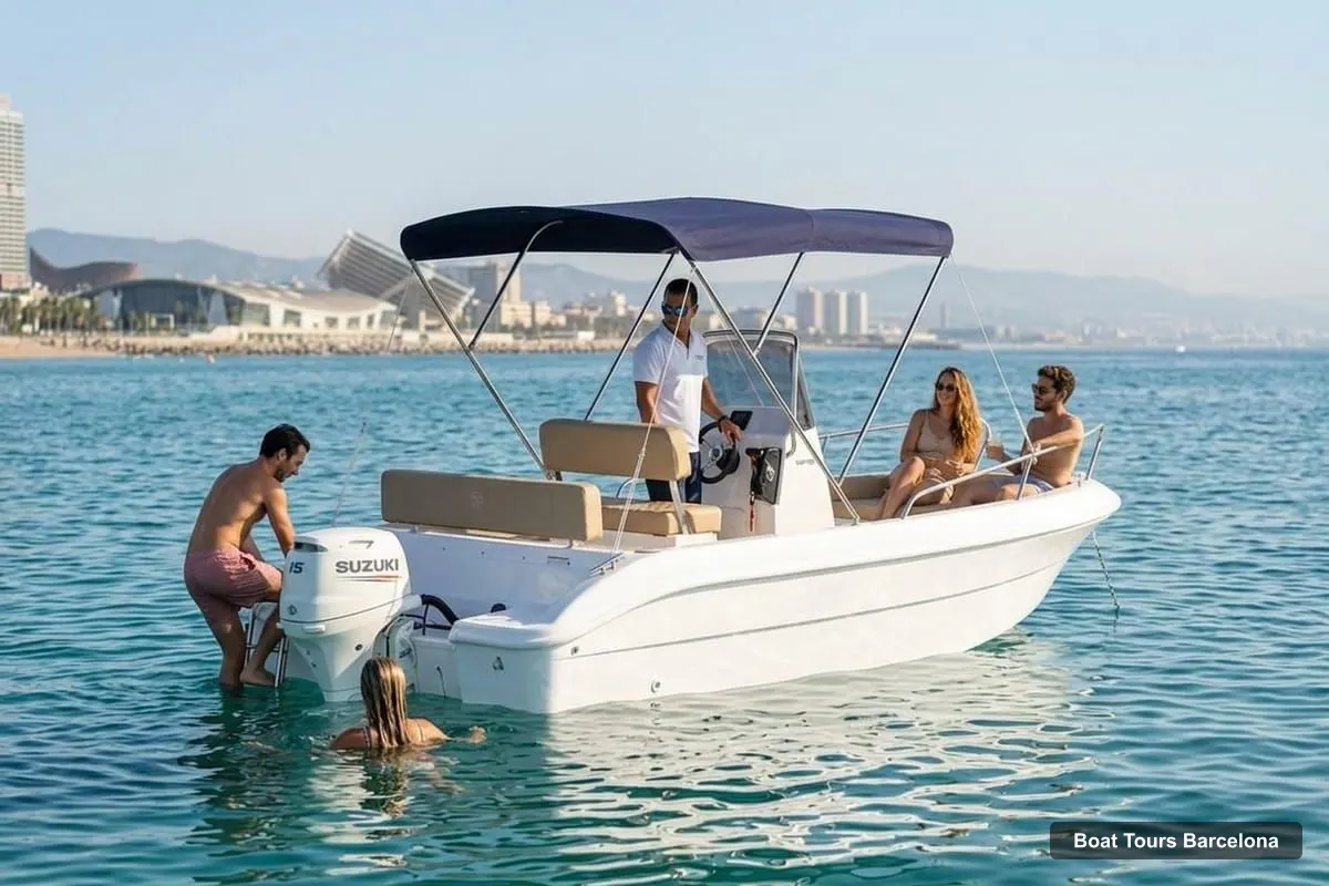 Barcelona Boat Cruises – Private Boat Rental Trip with Skipper included