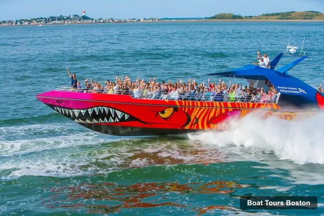 Boat Tours in Boston – City Cruises Harbor Codzilla High Speed Thrill Boat