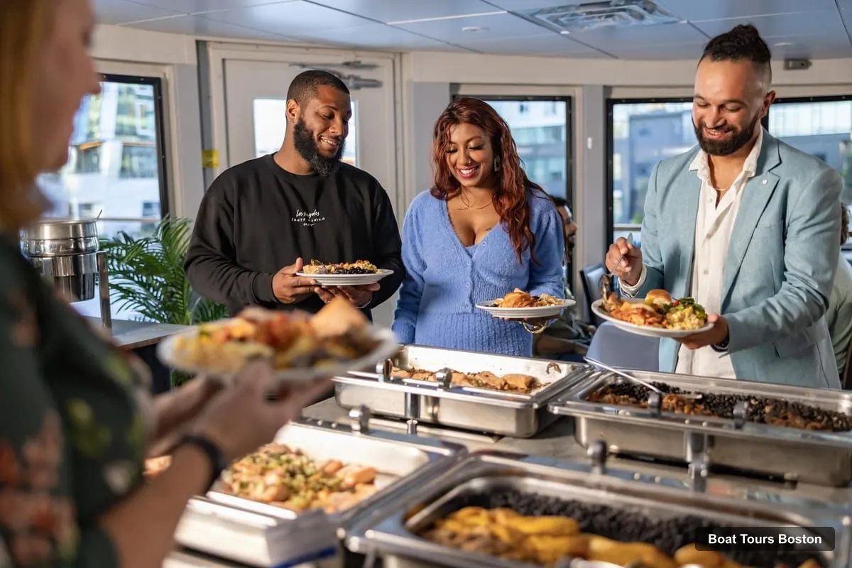 Boston Boat Cruises – City Cruises Boston: Harbor Buffet Lunch or Dinner Cruise (photo 2)