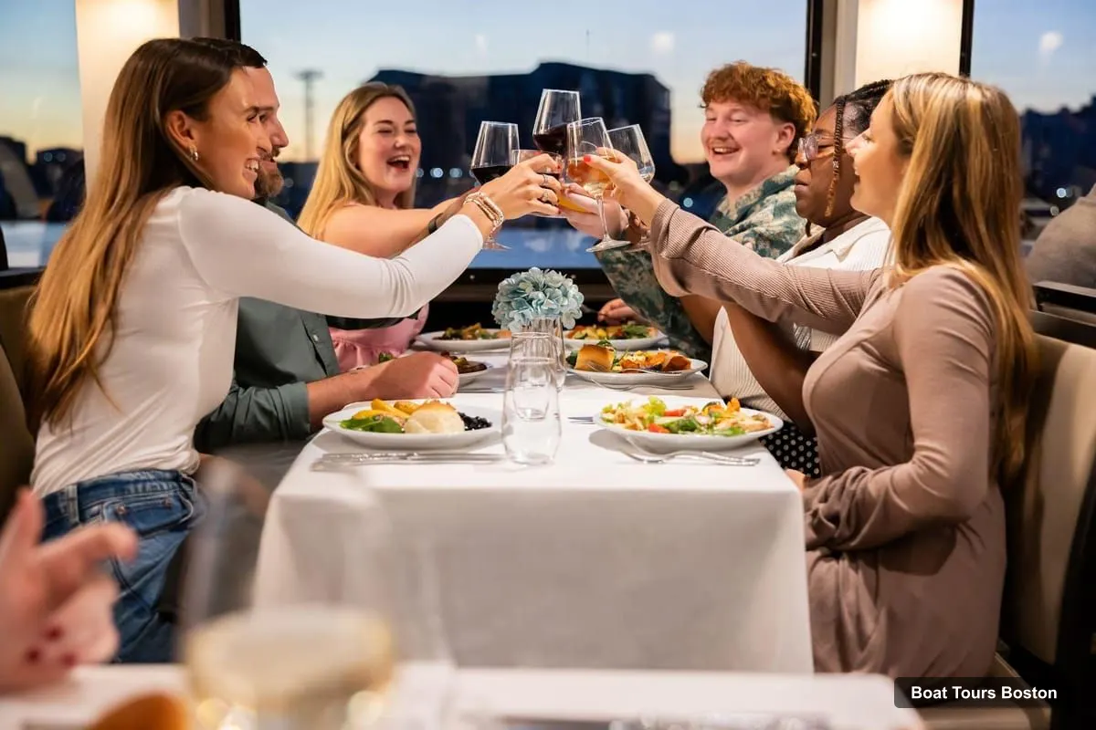 Boston Boat Cruises – City Cruises Boston: Harbor Buffet Lunch or Dinner Cruise (photo 3)
