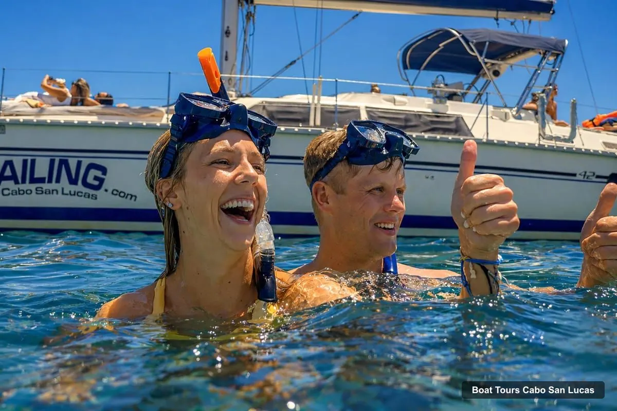 Boat Tours Cabo San Lucas – Luxury Snorkeling & Sailing Half-Day Trip (photo 2)