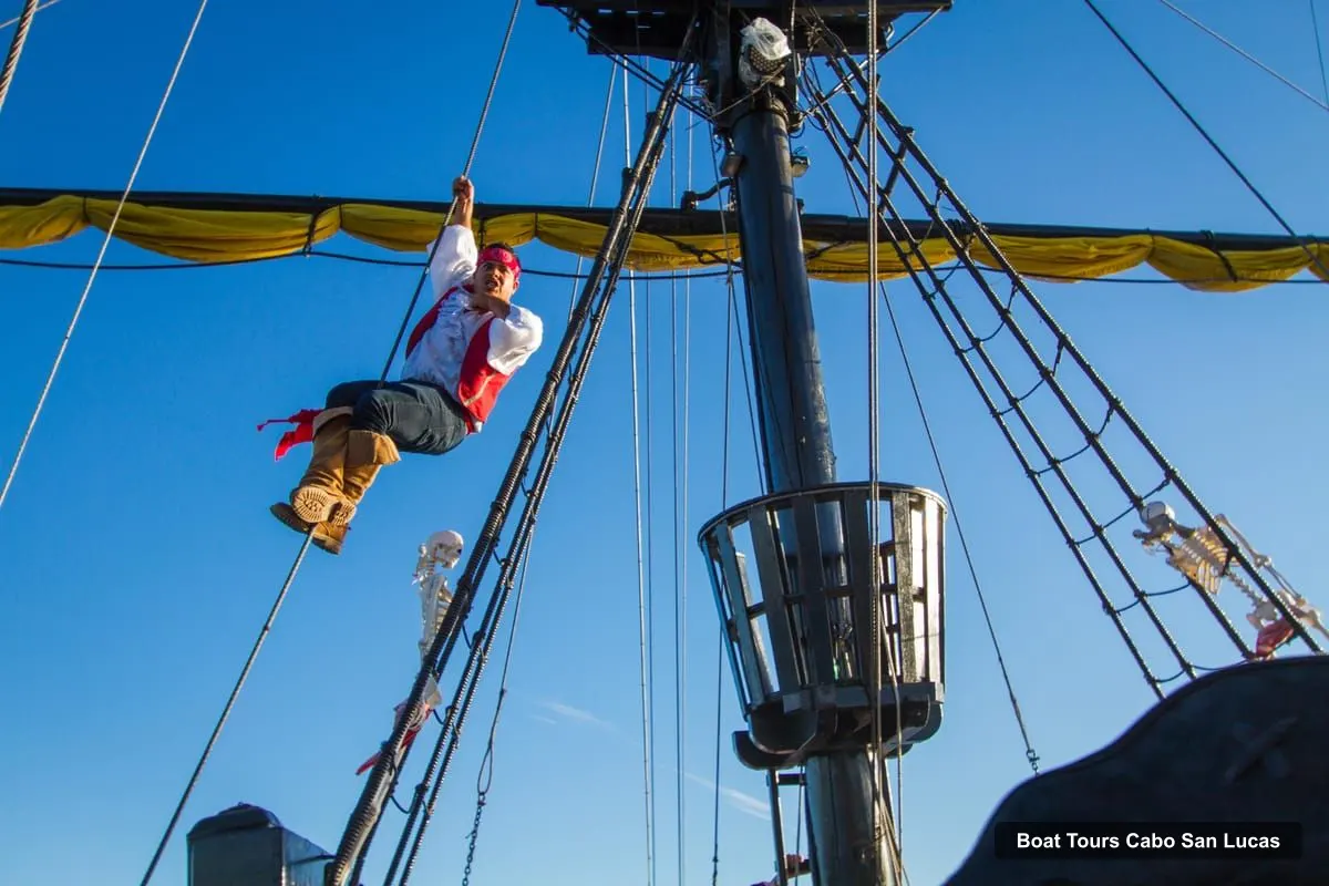 Boat Tours in Cabo San Lucas – Pirate Ship Sunset Cruise & Show with Dinner (photo 2)