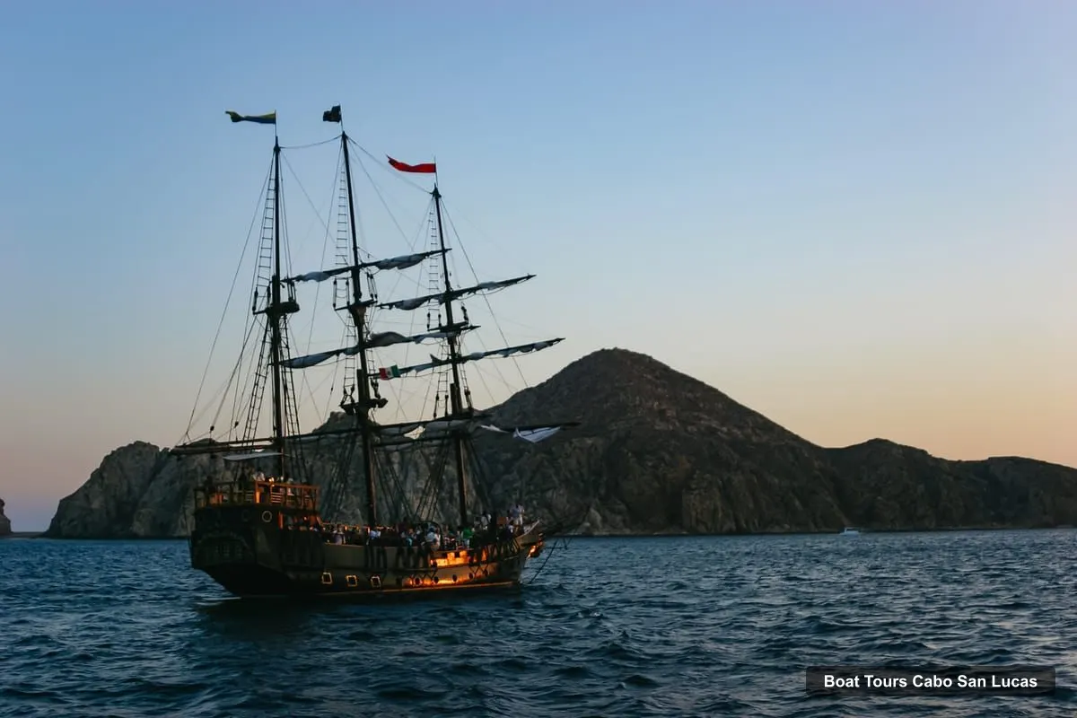 Boat Tours in Cabo San Lucas – Pirate Ship Sunset Cruise & Show with Dinner (photo 5)