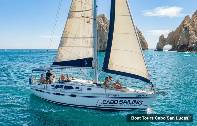 Boat Tours in Cabo San Lucas – Private 38-Foot Sailing Boat