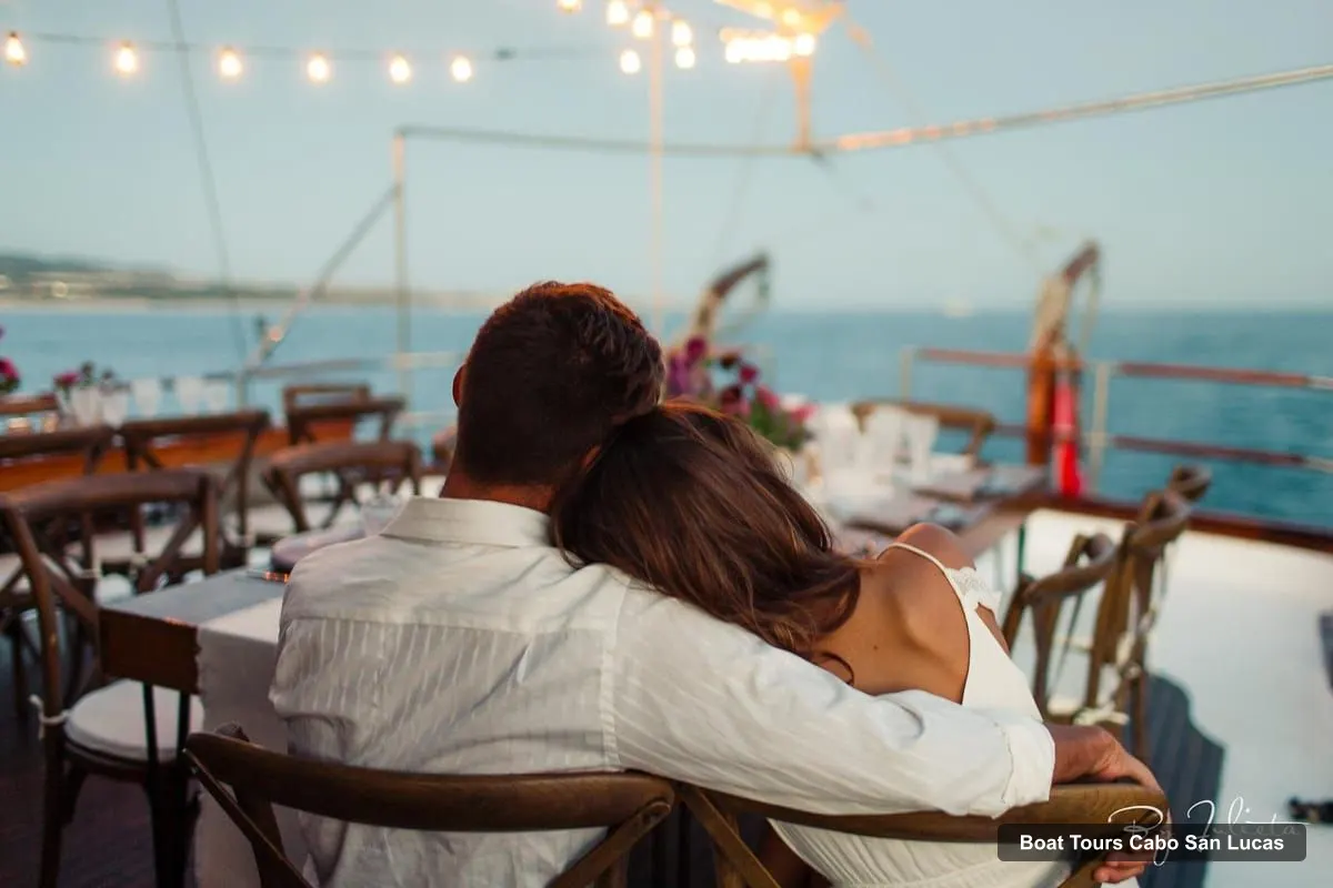 Cabo San Lucas Boat Cruises – Sunset Yacht Cruise w/Chef Dinner & Open Bar