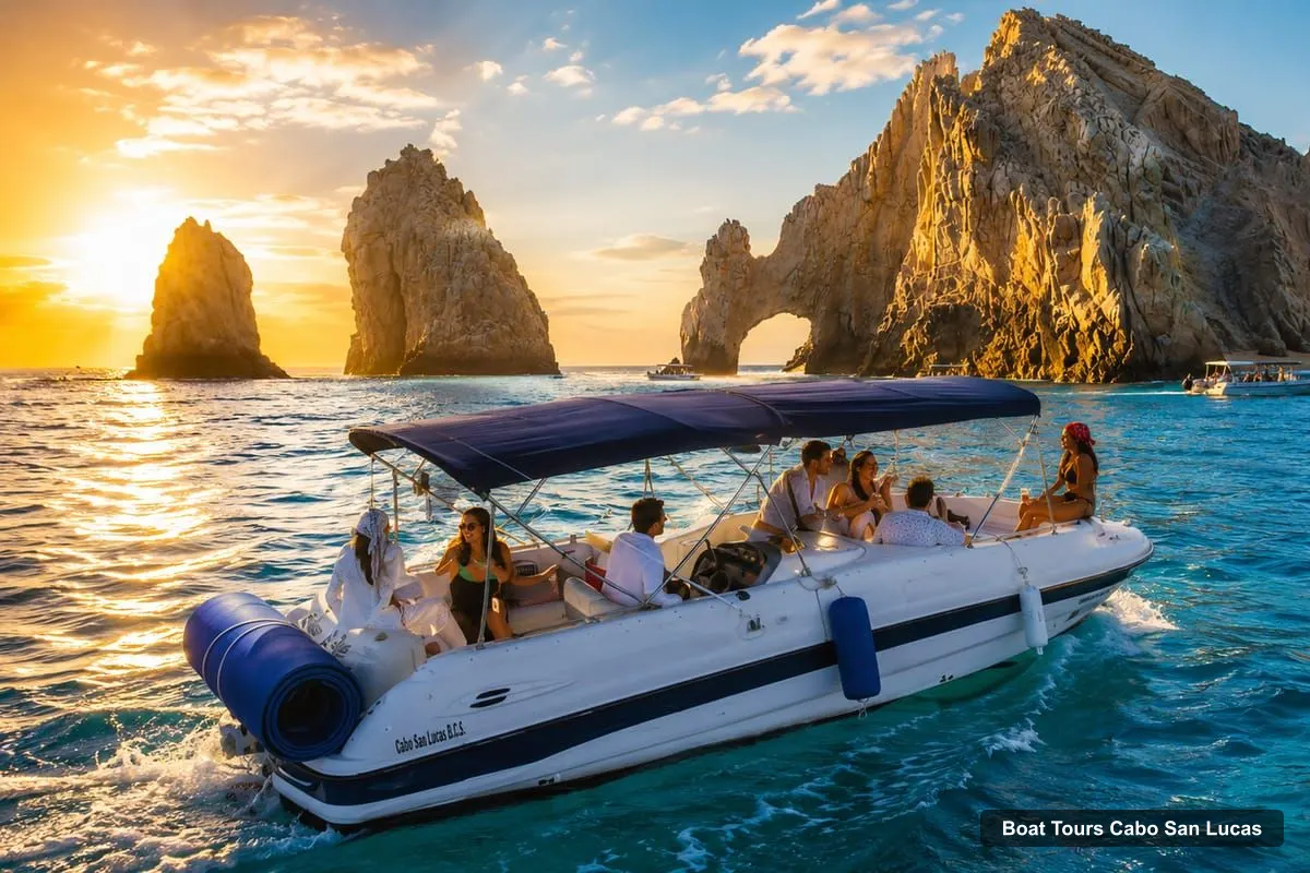 Cabo San Lucas Boat Cruises – Cabo Yacht Tour to Lovers or Pelícano Beach + Beach Time