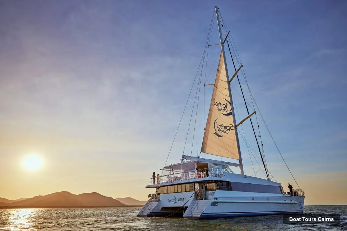 Cairns Boat Trips – City Sights Tour with Evening Dinner Cruise