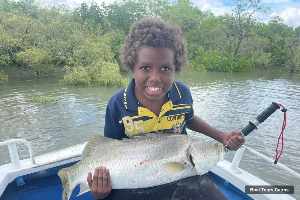 Cairns Boat Cruises – Morning Estuary Fishing Charter on Trinity Inlet (photo 4)