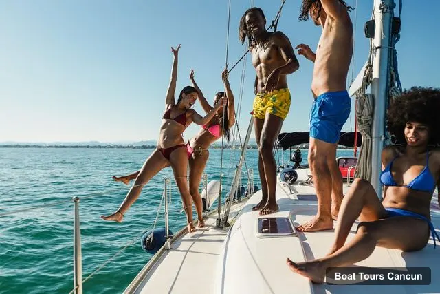 Cancun Boat Cruises – Isla Mujeres Catamaran Ride, Open Bar & Buffet Lunch