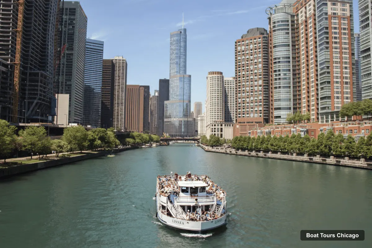 Boat Tours Chicago – Chicago River: 1.5-Hour Guided Architecture Cruise