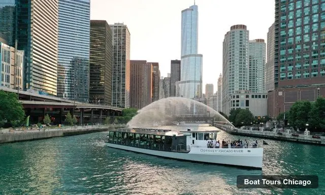 Chicago Boat Cruises – City Cruises Chicago: Brunch, Lunch, or Dinner River Cruise