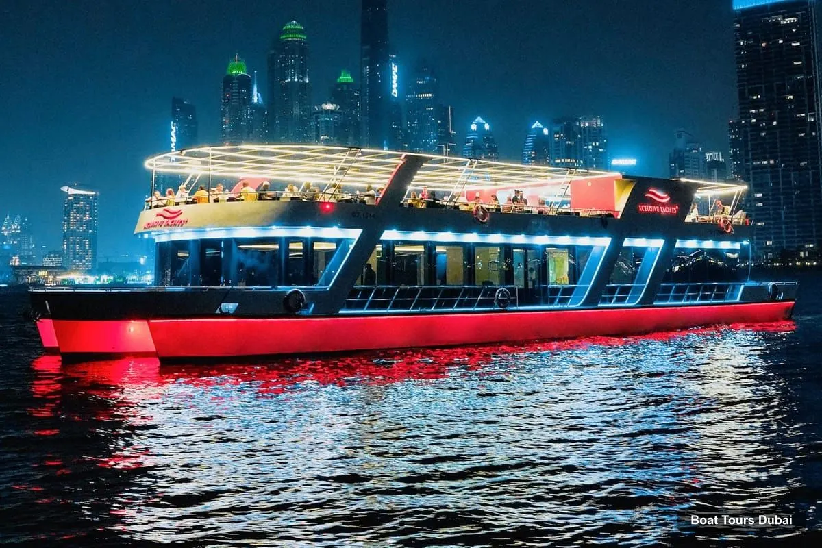 Dubai Boat Cruises – Sunset or Dinner Cruise with Live Music & Open Bar (photo 4)