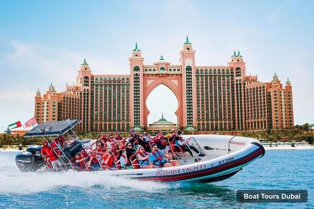 Dubai Boat Trips – Marina, Atlantis, Palm & Burj Al Arab Speedboat Tour