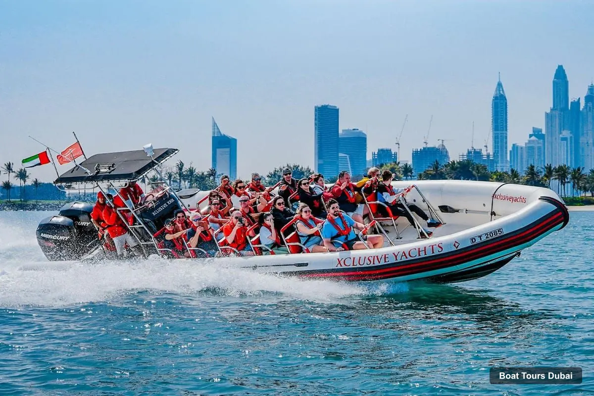 Dubai Boat Trips – Marina, Atlantis, Palm & Burj Al Arab Speedboat Tour (photo 2)