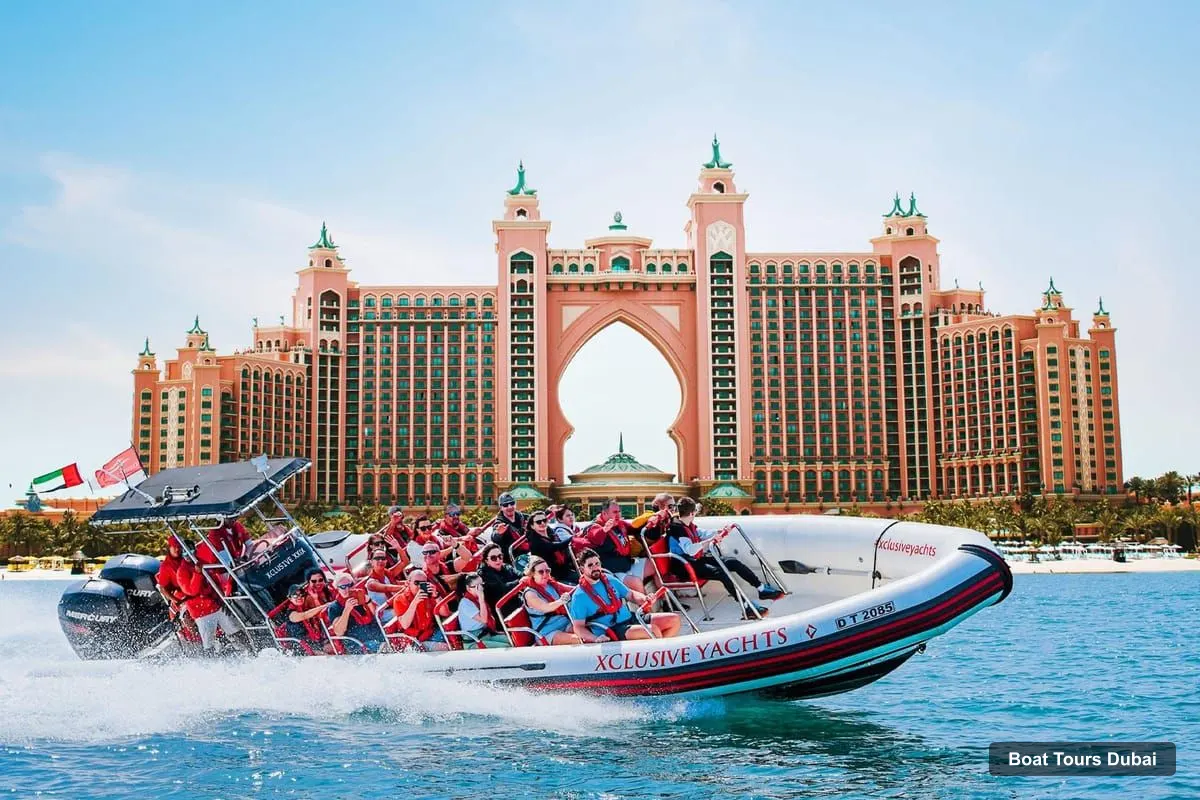 Dubai Boat Trips – Marina, Atlantis, Palm & Burj Al Arab Speedboat Tour