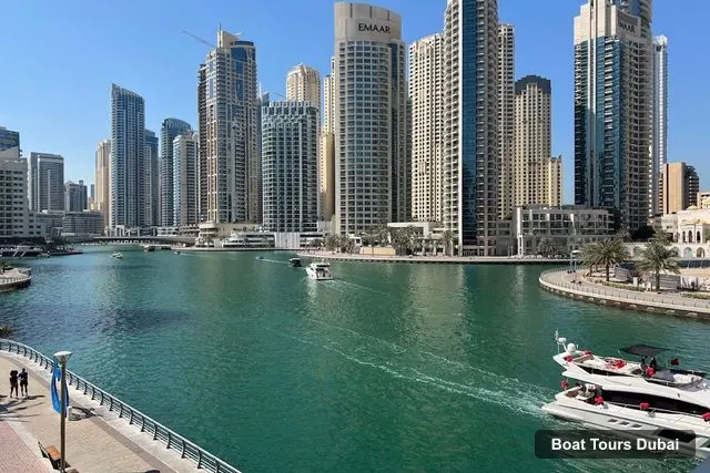 Dubai Marina Walk, Dubai – Dubai Boat Trips