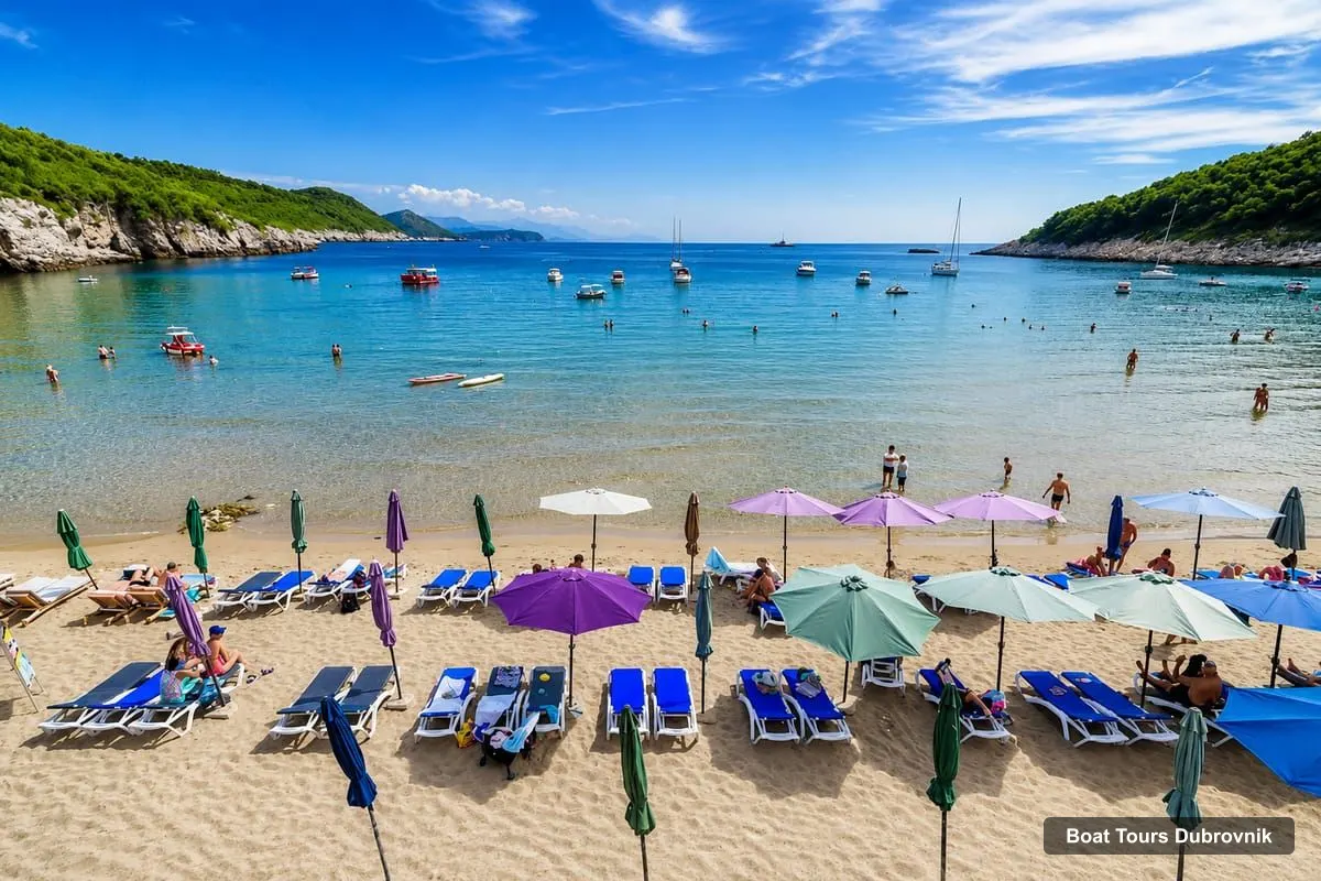 Boat Tours Dubrovnik – FUN 3-Island Cruise, Blue Cave/ Drinks FR ENG ESP