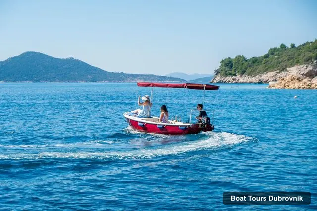 Boat Tours in Dubrovnik – Elaphiti Islands Boat Rental, No License Required