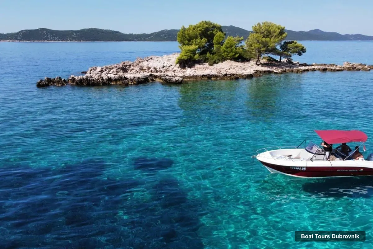 Boat Tours in Dubrovnik – Private Boat Island Tour with Free Pickup