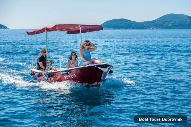 Dubrovnik Boat Trips – Retro Boat Rental with Snorkeling Gear