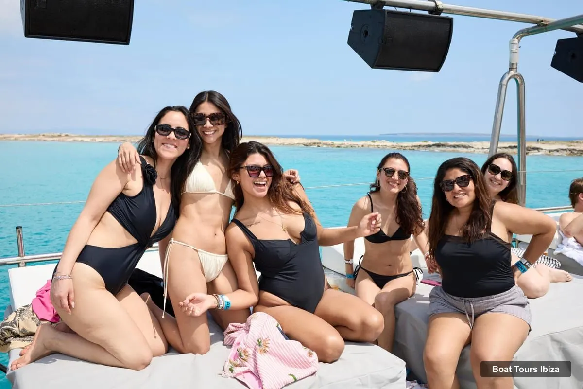 Ibiza Boat Cruises – Formentera Catamaran Cruise, Free Time & Sunset Party (photo 5)
