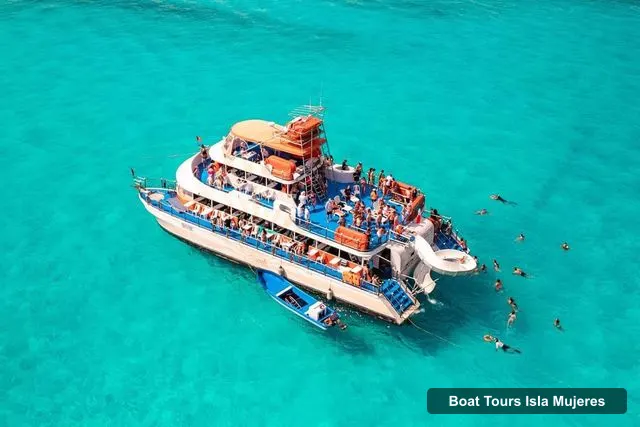 Boat Tours Isla Mujeres – Full-Day Isla Mujeres Dancer Cruise with Live DJ