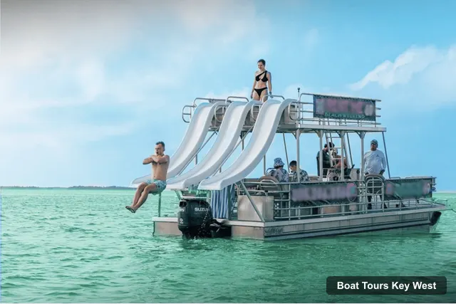 Boat Tours Key West – Double Decker Pontoon Boat Rental