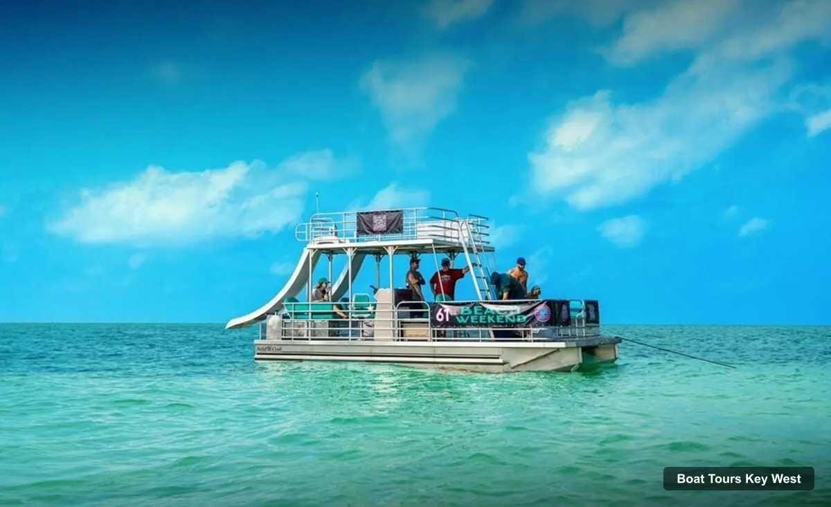 Boat Tours Key West – Double Decker Pontoon Boat Rental (photo 2)