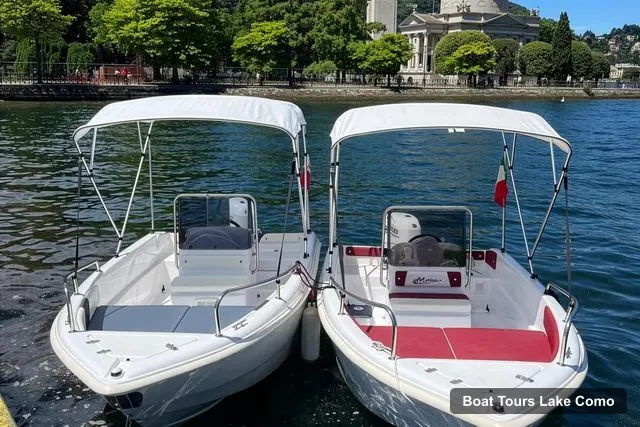 Boat Tours in Lake Como – Lake Como: 40 HP Self-Drive Boat Without a License