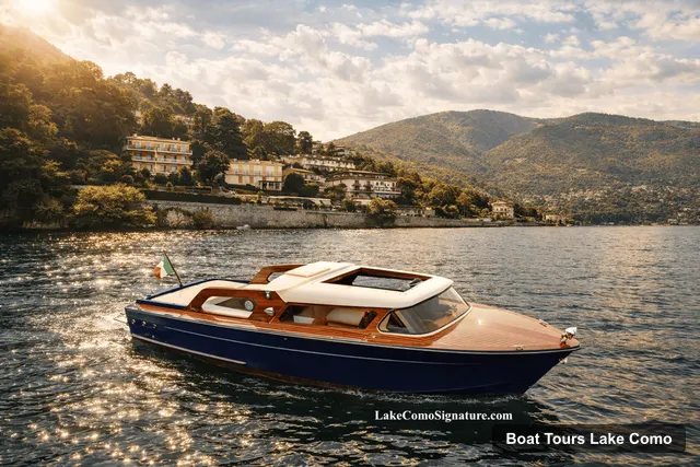 Lake Como Boat Cruises – Lake Como: Classic Wooden Boat Cruise Tour