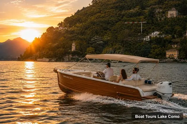 Lake Como Boat Cruises – Lake Como: Private Boat Tour with Prosecco