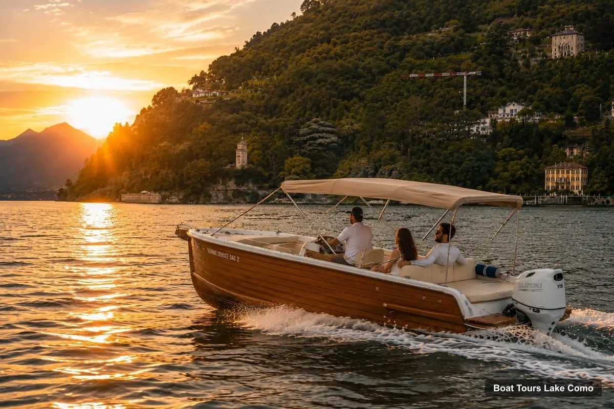 Lake Como Boat Cruises – Lake Como: Private Boat Tour with Prosecco