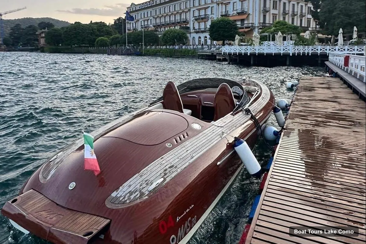 Lake Como Boat Trips – Lake Como:Luxury Private Wooden Boat Tour